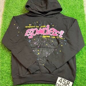 Black Spider Graphic Hoodie